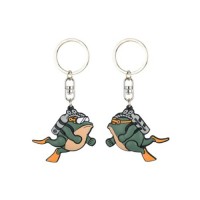 ST 데이브 키 체인 다이빙 - 오렌지