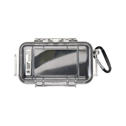 펠리칸 1015 마이크로케이스 - 레드/클리어