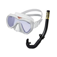 [설맞이 대특가] GULL 파네트UV420+AR 마스크 + 스노클 세트 - 레일라 블랙 + 블랙/러버 플래시라임