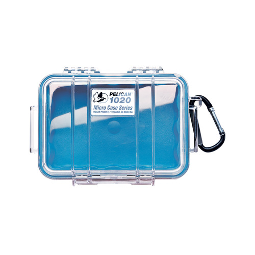 펠리칸 1020 마이크로케이스 - 블랙/클리어