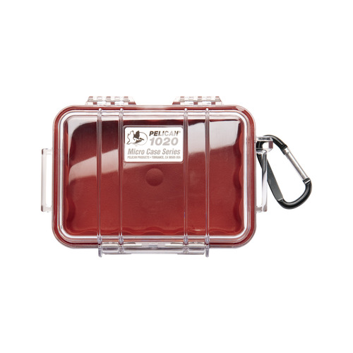 펠리칸 1020 마이크로케이스 - 블랙/클리어