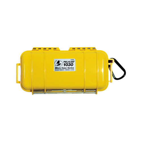 펠리칸 1030 마이크로케이스 - 블랙/클리어