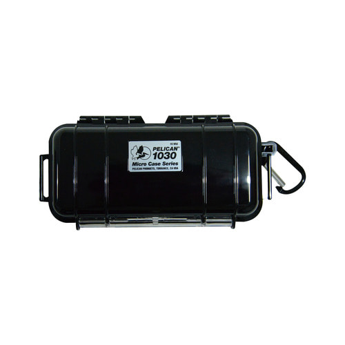 펠리칸 1030 마이크로케이스 - 블랙/클리어