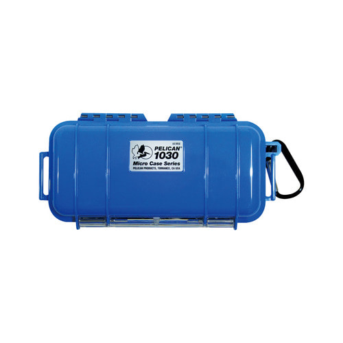 펠리칸 1030 마이크로케이스 - 블랙/클리어